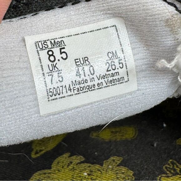 Vans x Shake Junt Slip On Pro Suede and Leather Slip On Sneakers Black Gold 8.5 - Picture 10 of 10